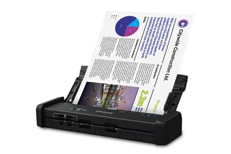 Escáner Dúplex Portátil Para Documentos – Epson Workforce Es 200 – Usb
