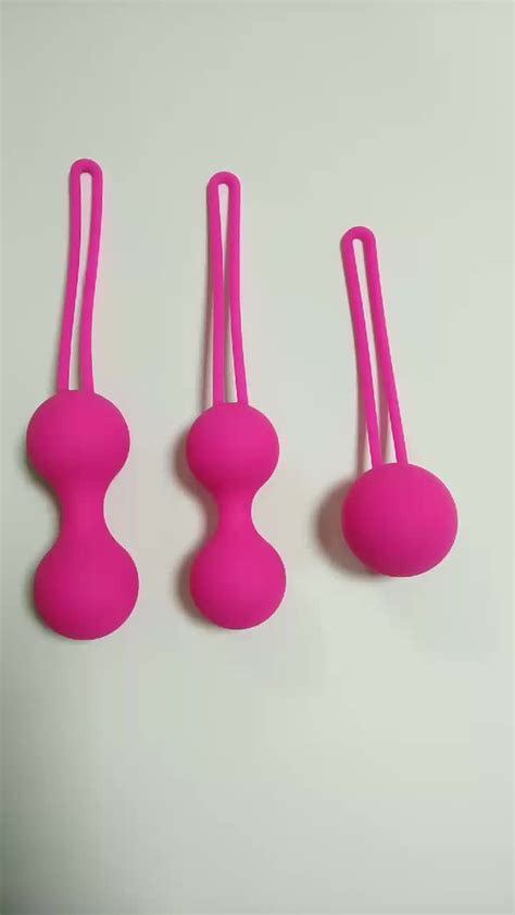 smart adult toy kegel ball weighted female kegel ball vaginal vibrator