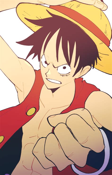 crispy on twitter first time drawing luffy vs most recent proud that