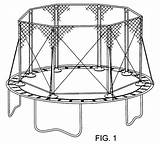 Trampoline Drawing Patentsuche Bilder sketch template