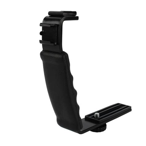 photo flash video camera grip handle  handle   standard side hot shoe mount  holder