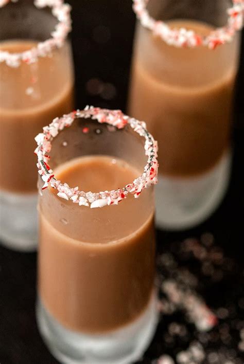 this godiva chocolate candy cane cocktail is the very best