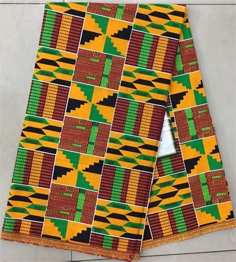 buy multi color kente cloth authentic handwoven ethnic ghana fabrics african