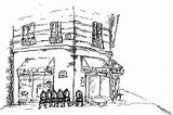 Cafe Paris Drawing Pamela Canzano Drawings 4th Uploaded November Which 2010 sketch template
