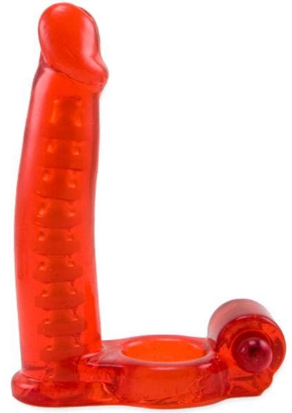 double penetrator cock ring with bendable dildo red on literotica