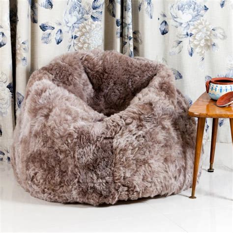 sheepskin bean bag icelandic short haired westmorland