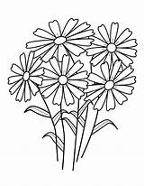 Coloring Flower Pages Printable Kids Adult sketch template