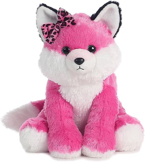Aurora World Girlz Nation Pink Fox Plush Amazon Ca Toys And Games