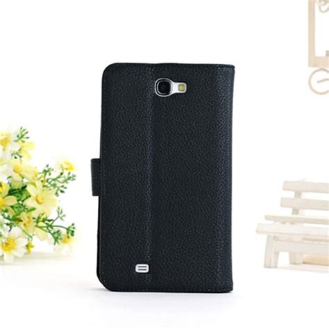 card great leather protective case holder  galaxy note  ii