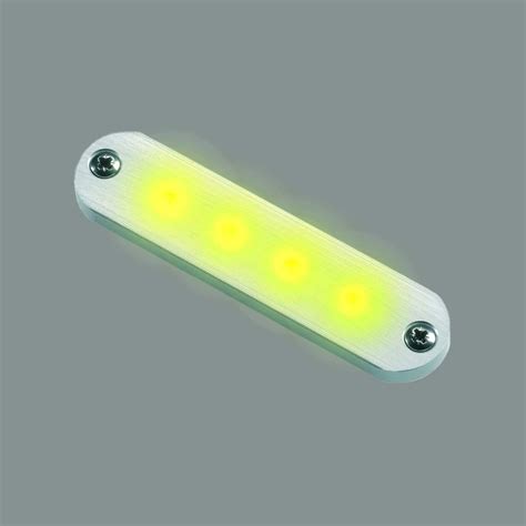 led courtesy light  series  titan aluminum yellow light