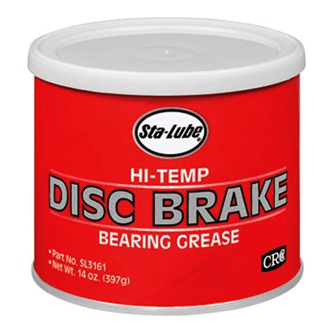 Sta Lube® Sl3161 Hi Temperature Disc Brake Wheel Bearing Grease 14 Oz Can