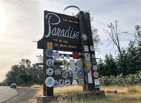 Photos Paradise Before And After The Camp Fire Kqed