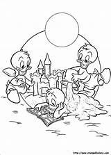 Coloring Donald Pages Da Colorare Disegni Qui Qua Quo Disney Book Duck Di Mouse Mickey Bambinievacanze Guarda Info Paperino Huey sketch template