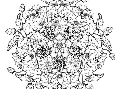 floral coloring pages  adults  coloring pages  kids crayola