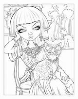Coloring Griffith Jasmine Becket Book Pages Adventure Fantasy Vampire Amazon Read Books sketch template