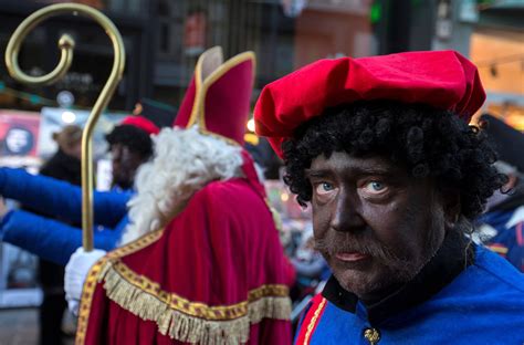 black pete racist dutch christmas tradition  zwarte piet  blackface continues  stir