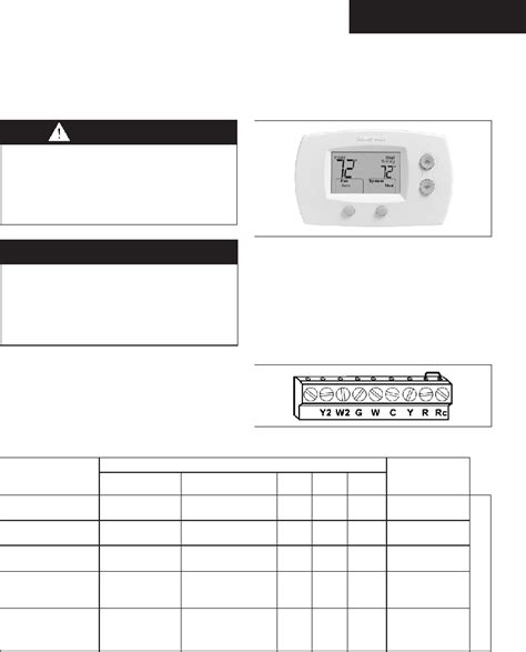 honeywell thd digital thermostat  thermostat manual  viewdownload