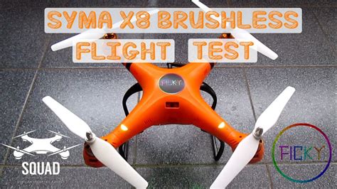 syma  brushless flight test youtube