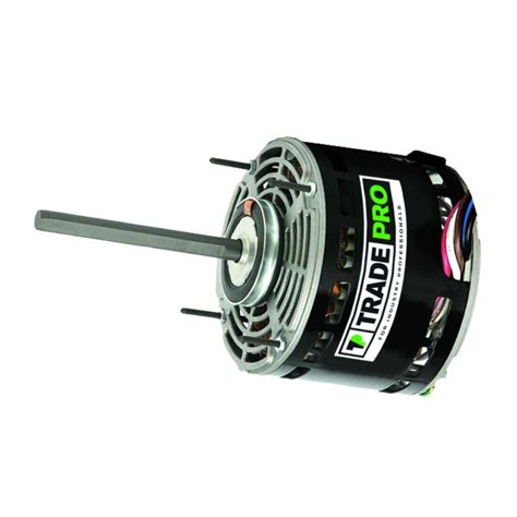 tradepro replacement evaporator fan motor  hp multi speed  rpm  volt   mfd