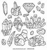 Drawn Gems Geometric Hipster sketch template