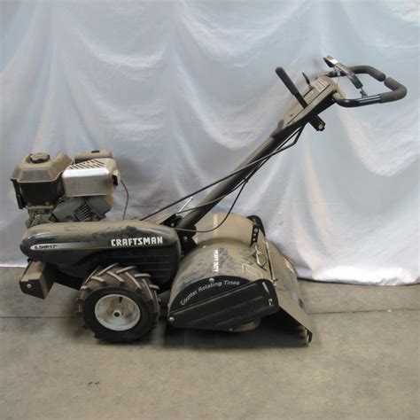 craftsman  rear tine tiller property room