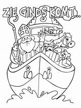 Stoomboot Sinterklaas Kleurplaat Ginds Zie Leukekleurplaten Coloring Printen Stemmen één Leuke Erstellen Kalender sketch template