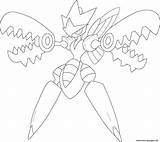 Pokemon Coloring Mega Scizor Pages Sceptile Printable Print Color Marill Supercoloring Party Drawing Getcolorings Online Colorings Book Getdrawings Popular Lesson sketch template