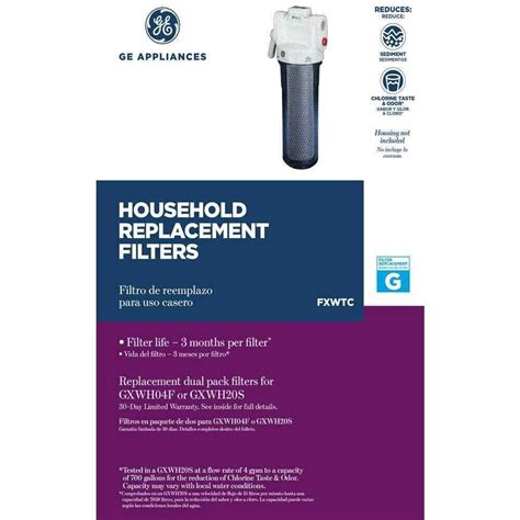 Universal Whole House Replacement Water Filter Cartridge 2 Pack