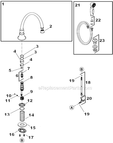 kohler faucet parts diagram general wiring diagram