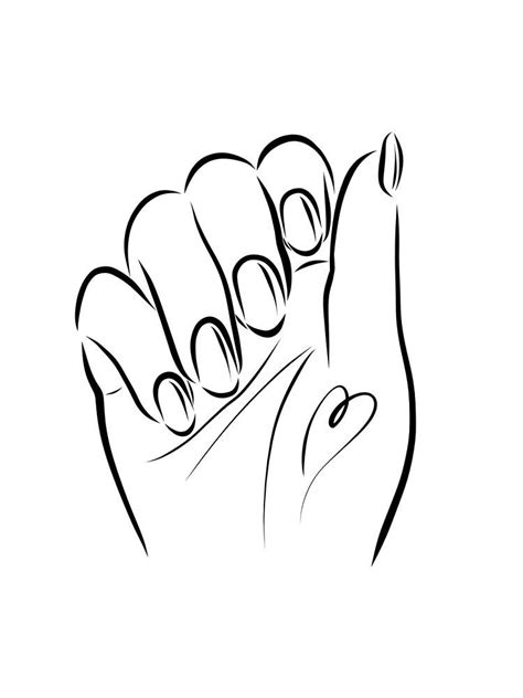 coloring pages  girls nails instagram quick manualidades