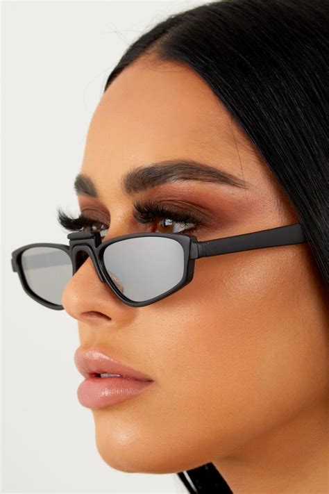 reflective unstoppable sunglasses black silver sunglasses fashion