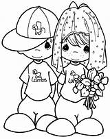 Coloring Pages Precious Moments Wedding Kids Playing Couples Color Dibujos Printable Book Novios Colorear Sheets Print Planner Couple Chindren Para sketch template