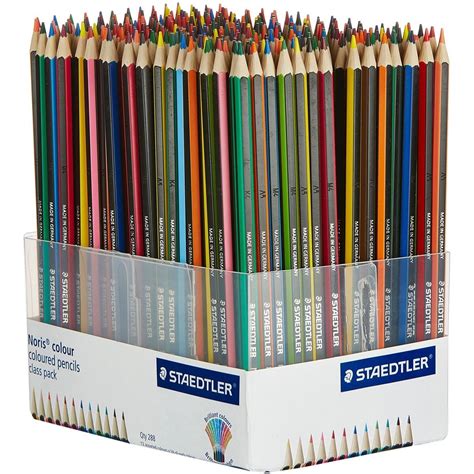 staedtler  noris colour coloured pencils assorted class pack
