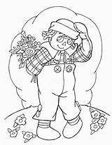 Coloring Pages Raggedy Ann sketch template
