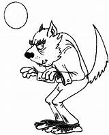 Werewolf Lobisomem Loup Garou Werwolf Disegni Lupi Mannari Sonic Ausmalbilder Getcolorings Colorare Colorier Coloriages sketch template