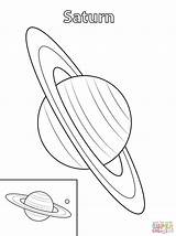 Coloring Saturn Planet Pages Printable Planets Venus Drawing Print Jupiter Sheets Solar Color Kids Printables Crafts Getdrawings System Popular Supercoloring sketch template