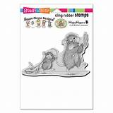 Stampendous Bedtime Cling sketch template