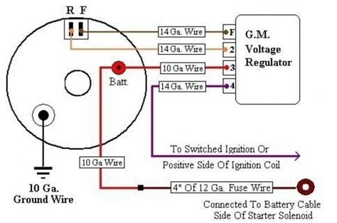 gm  pin alternator wiring diagram collection faceitsaloncom