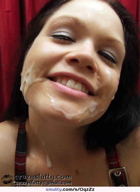 Facial Cumonface Smile Cute Covered Sperm Messy