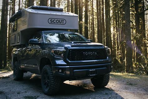 scout olympic truck camper uncrate