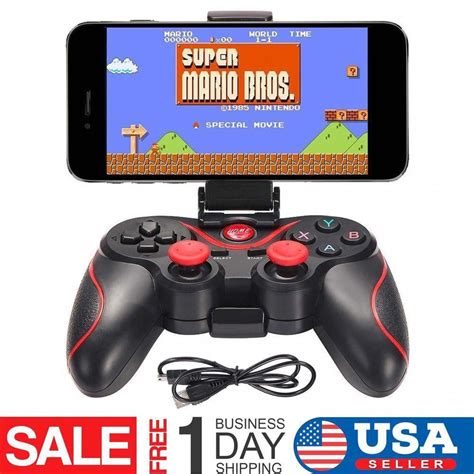 wireless bluetooth gamepad game controller  android phone tv box tablet pc  xtech tablet