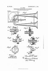 Patent 1904 Factola Duplex Phonograph sketch template