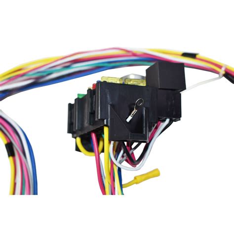 circuit universal wiring harness muscle car hot rod street rod xl wires wiring wiring