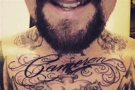 Benji Madden Gets Cameron Diaz Name Tattooed On His Chest As He Posts