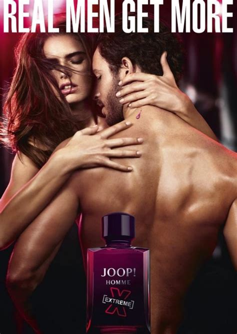 justice joslin for joop homme extreme fragrance campaign