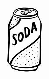 Soda Clipart Clipground sketch template