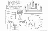 Kwanzaa Coloring Pages Printable Kids Adults sketch template