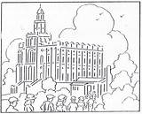 Temple Coloring Pages George St sketch template