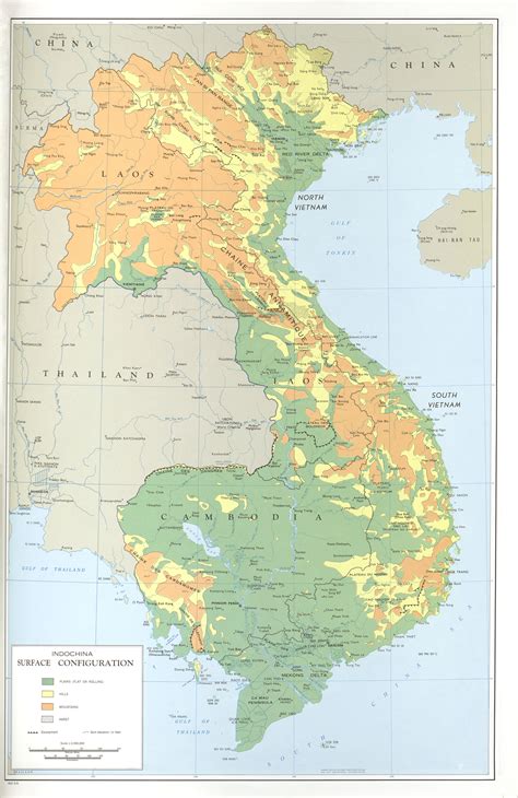 indochina map