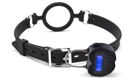 hot sm rechargeable usb electronic timer for handcuffs mouth gag time